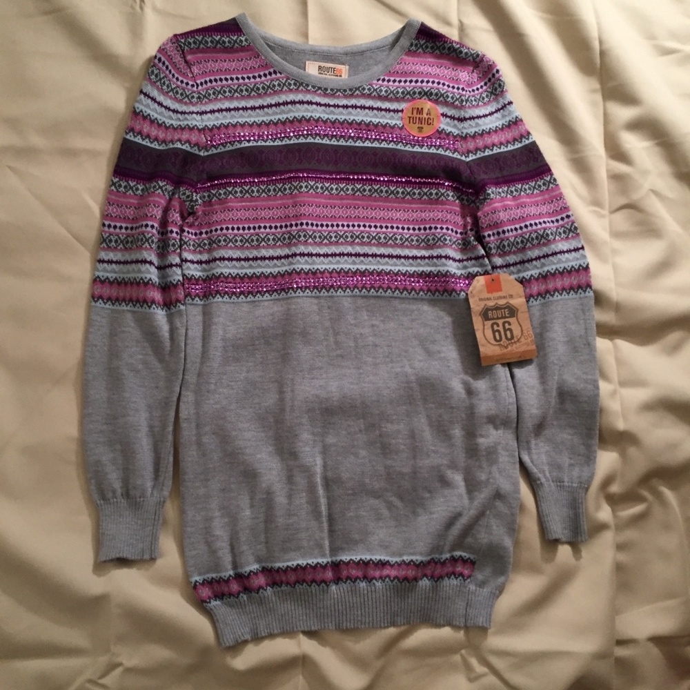 Girls tunic sweater
